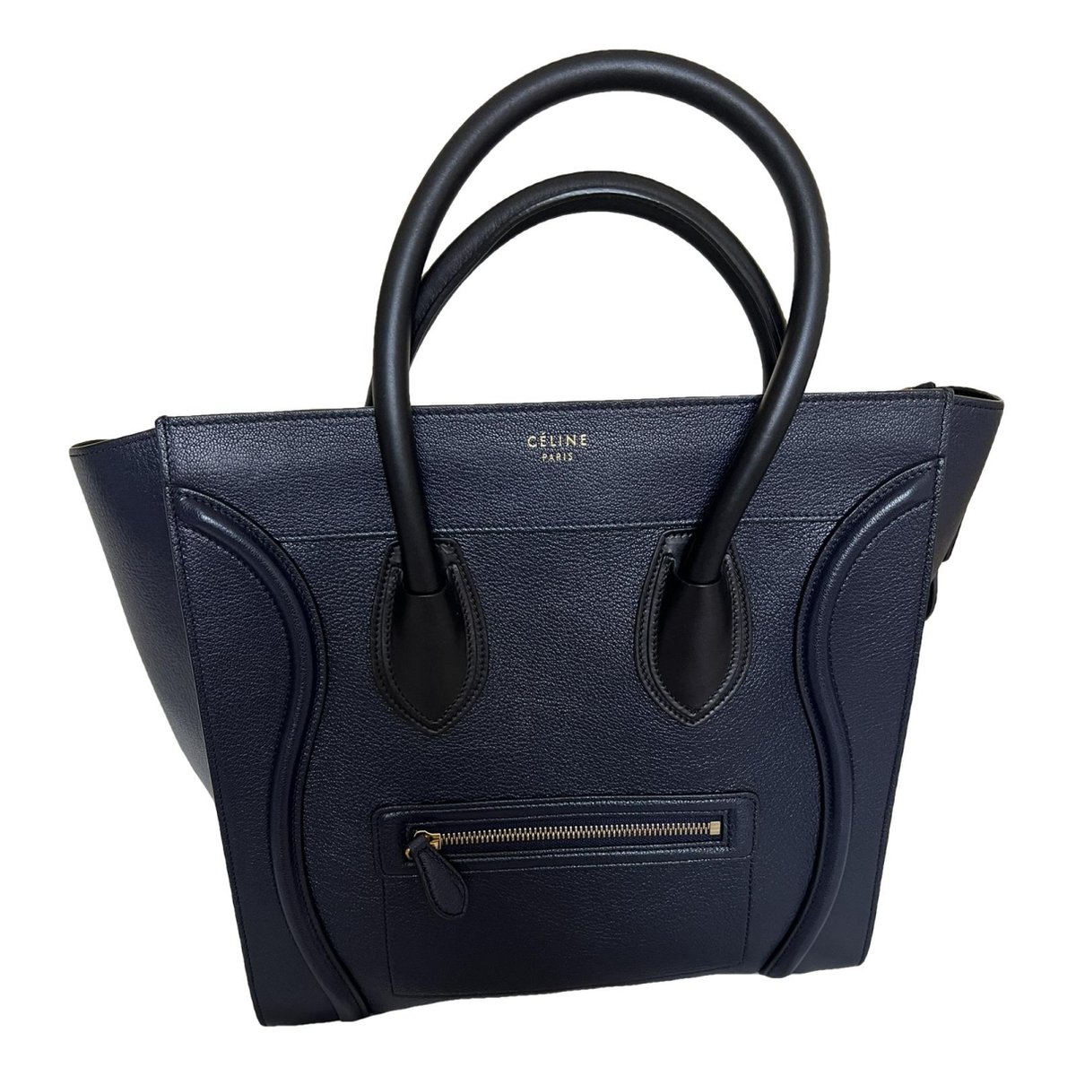 Luggage leather tote