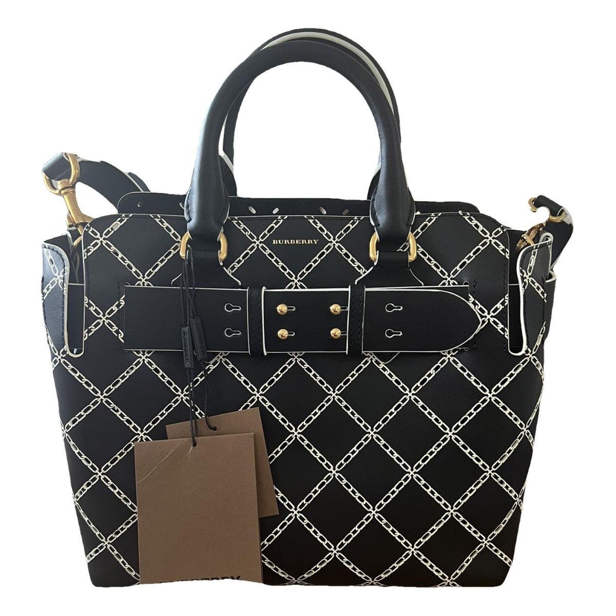 The Belt leather handbag
