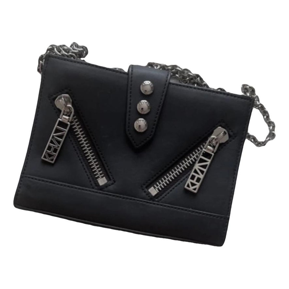 Kalifornia leather clutch bag