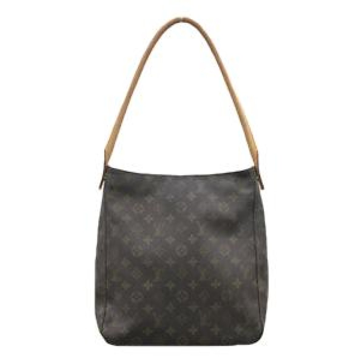 Loop leather handbag