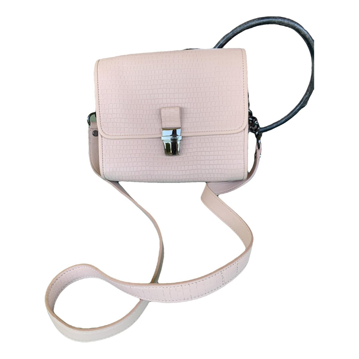 Mademoiselle leather crossbody bag