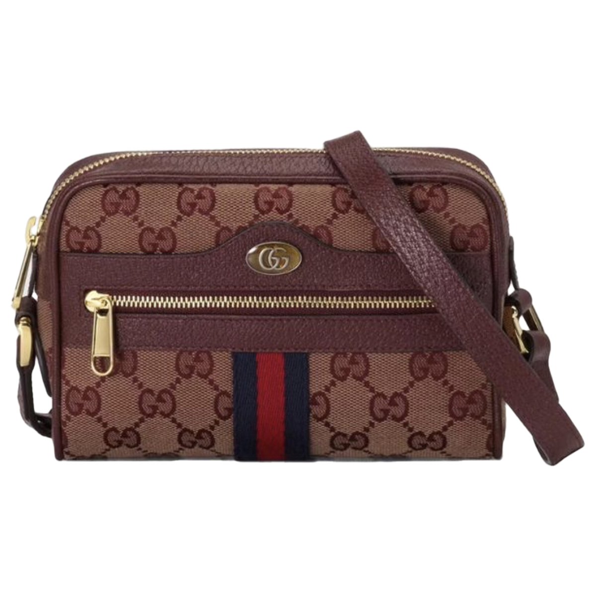 Ophidia cloth crossbody bag