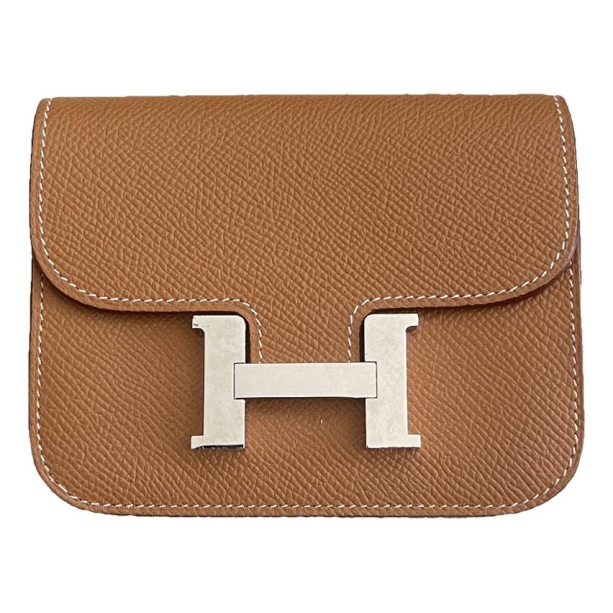 Constance leather crossbody bag