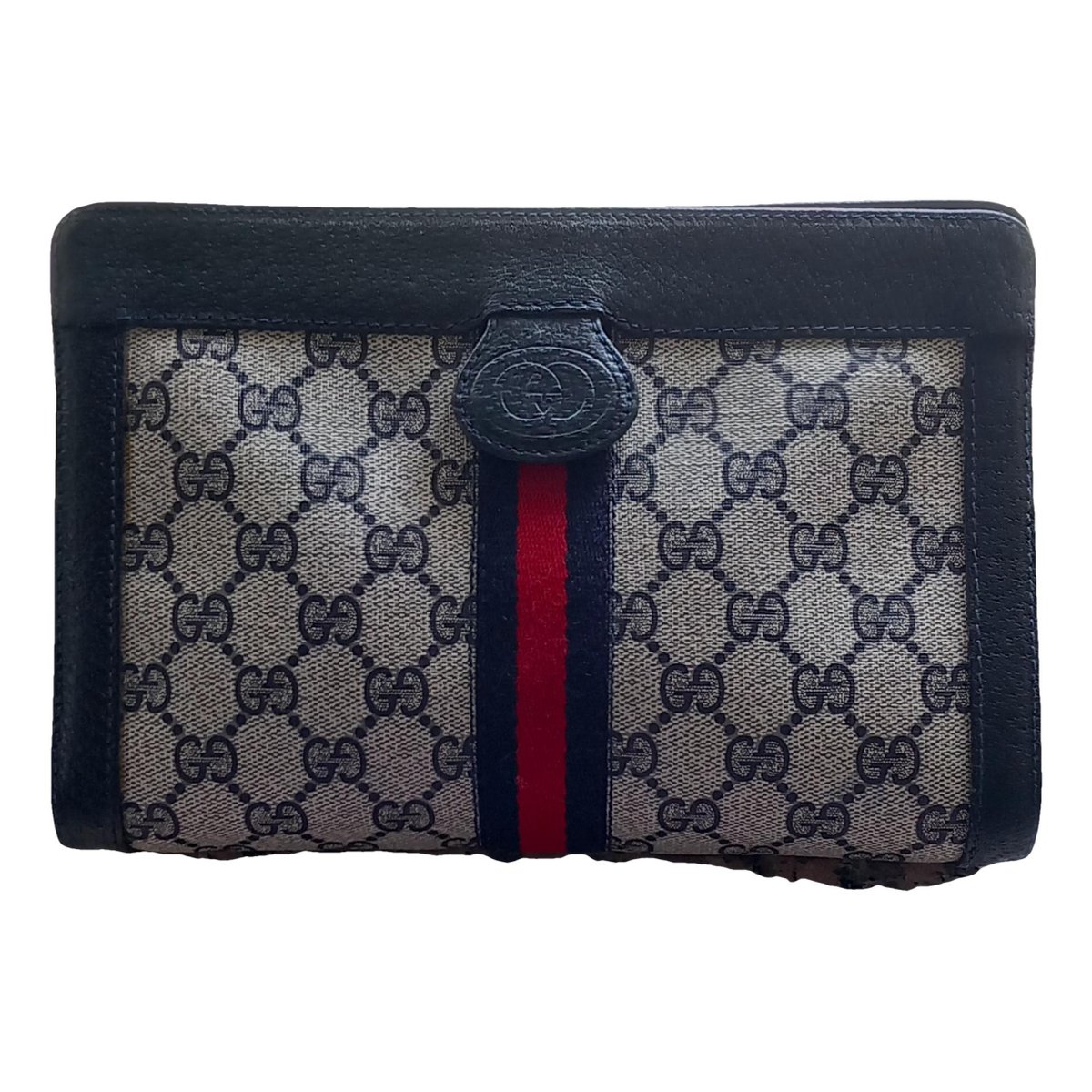 Ophidia cloth clutch bag