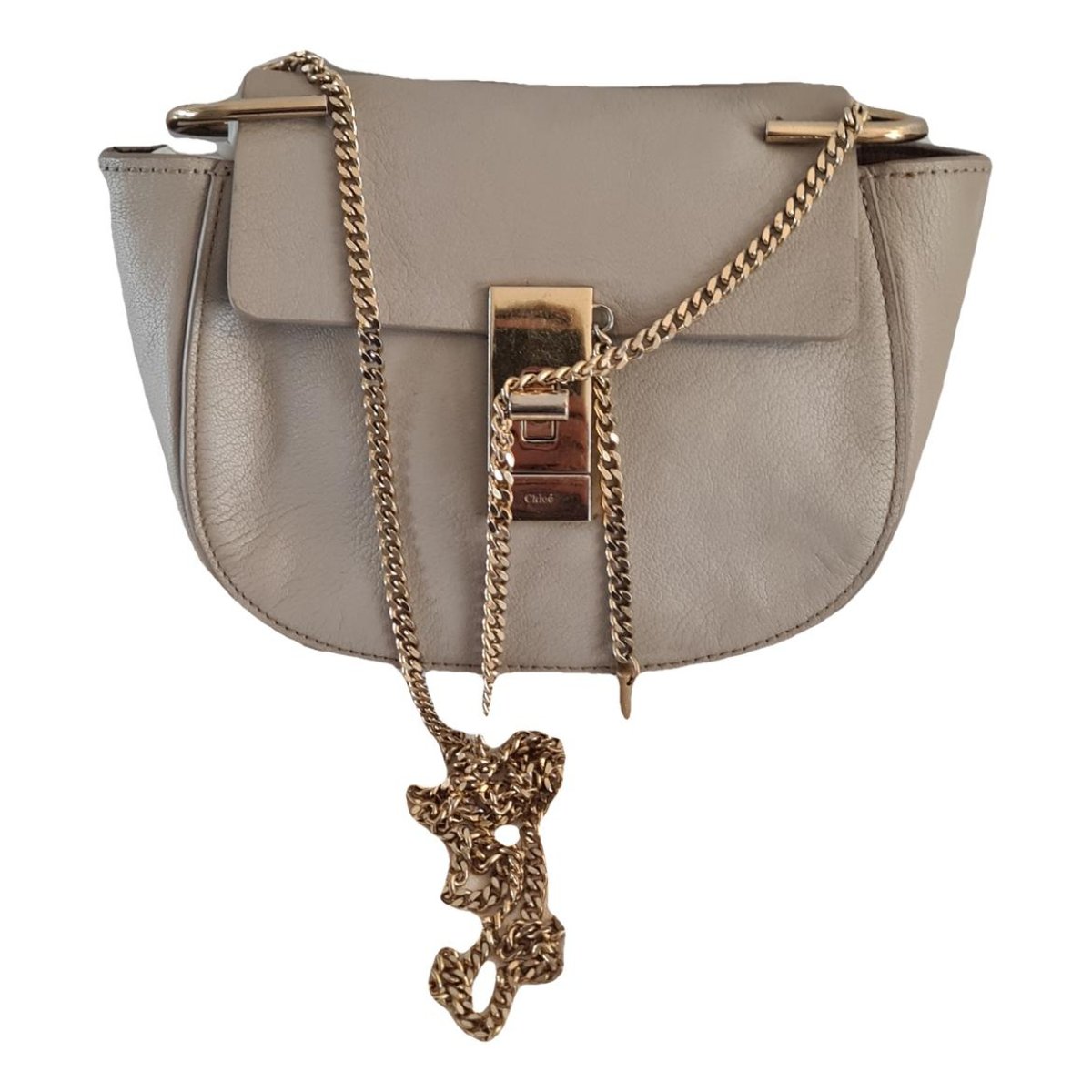 Drew leather crossbody bag