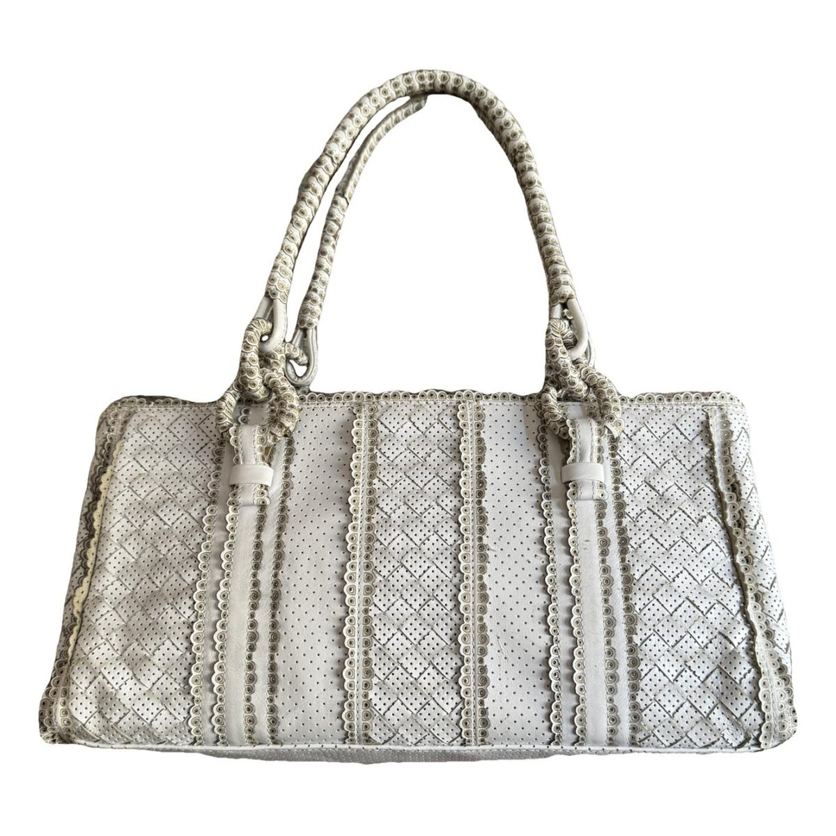 City Knot leather handbag
