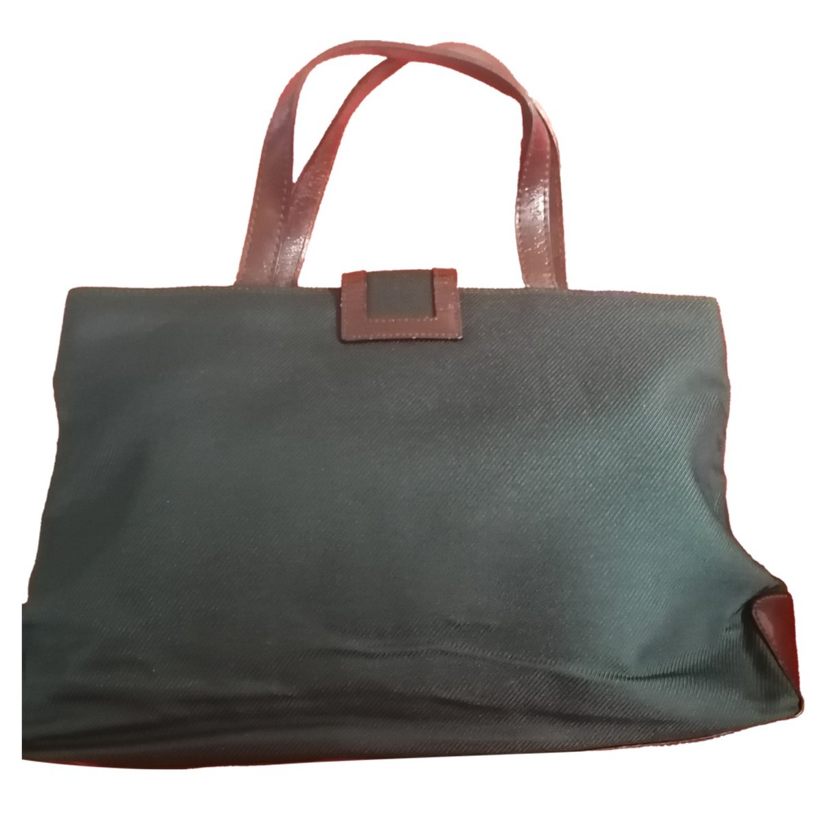 G Tote leather handbag