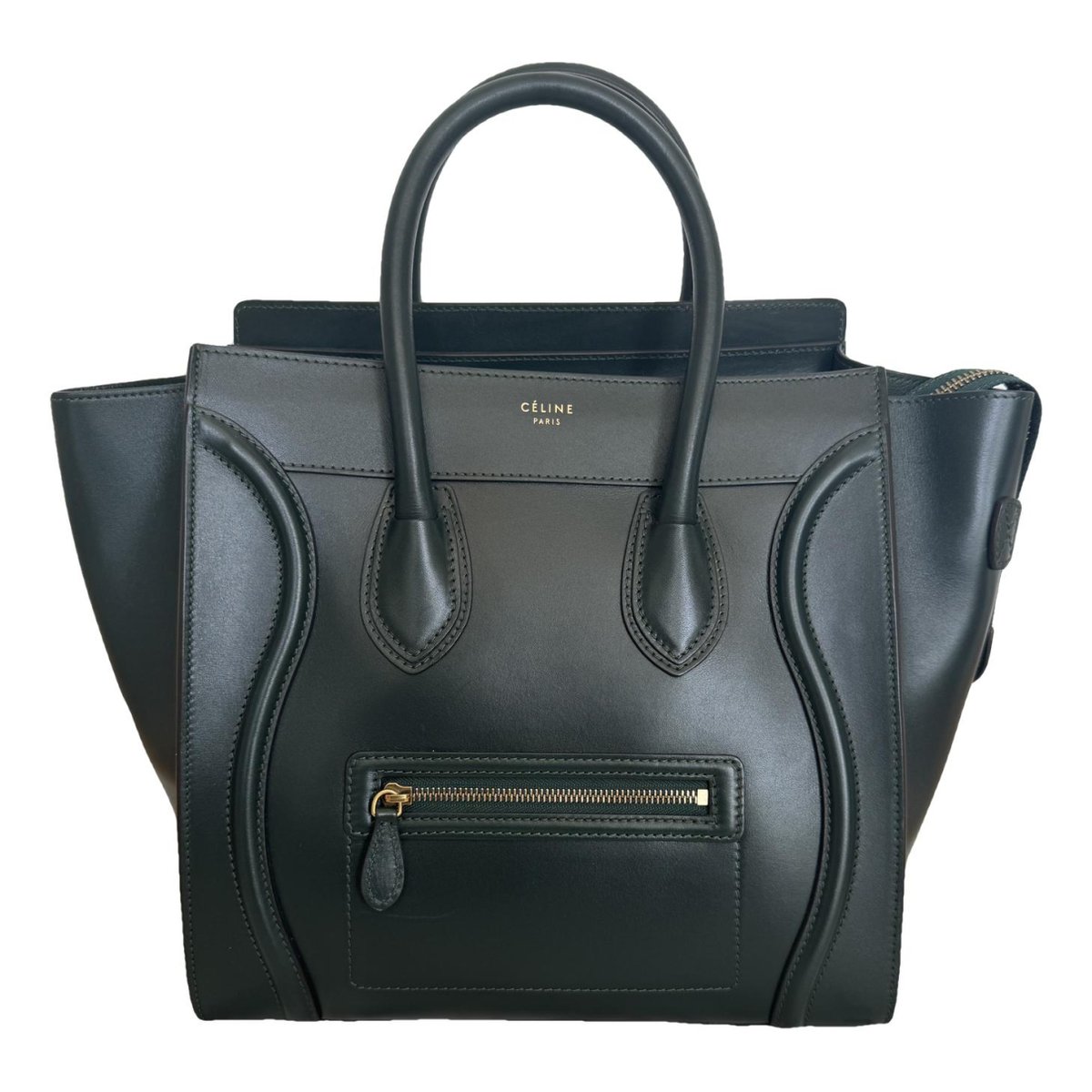 Luggage leather handbag