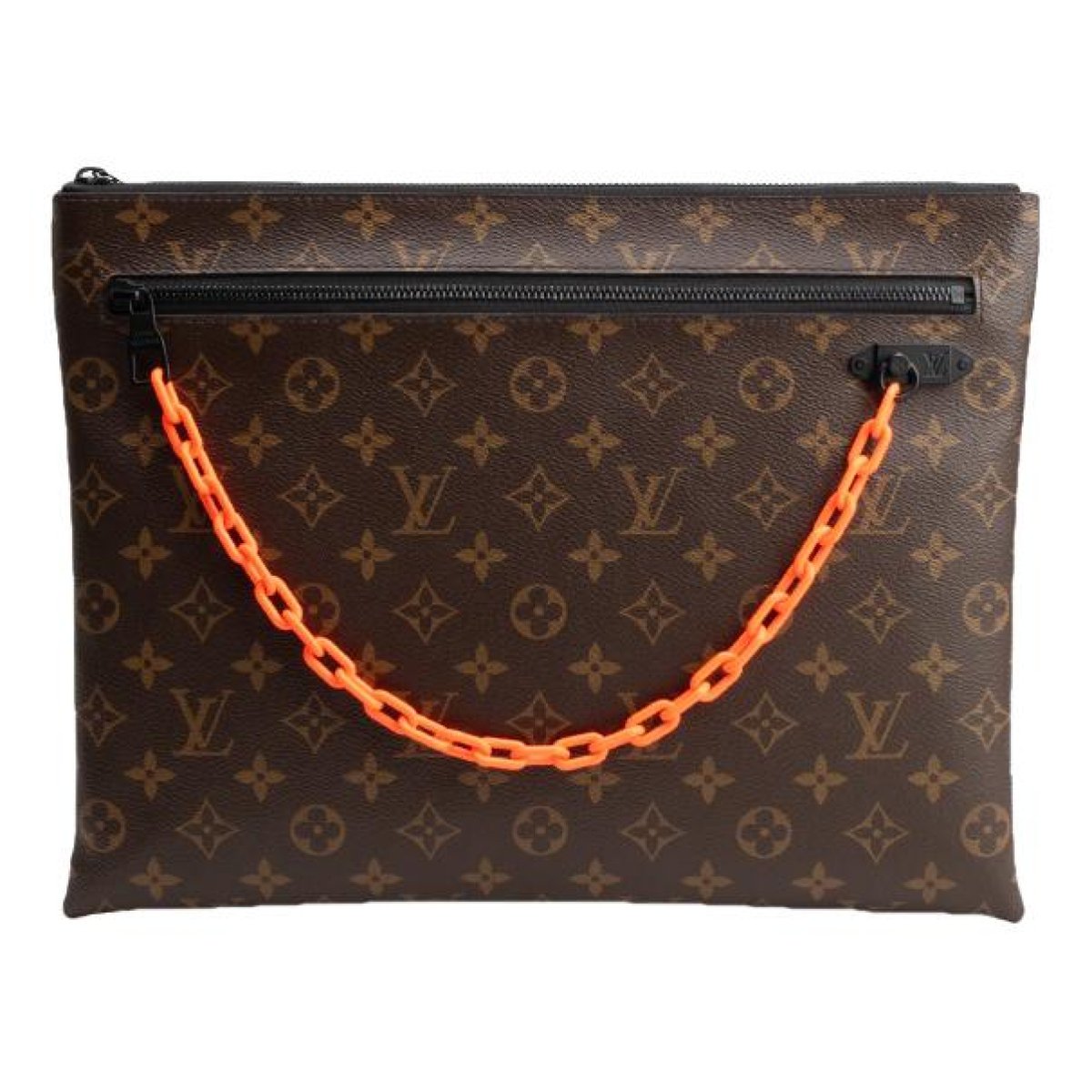 Pochette Accessoire leather handbag