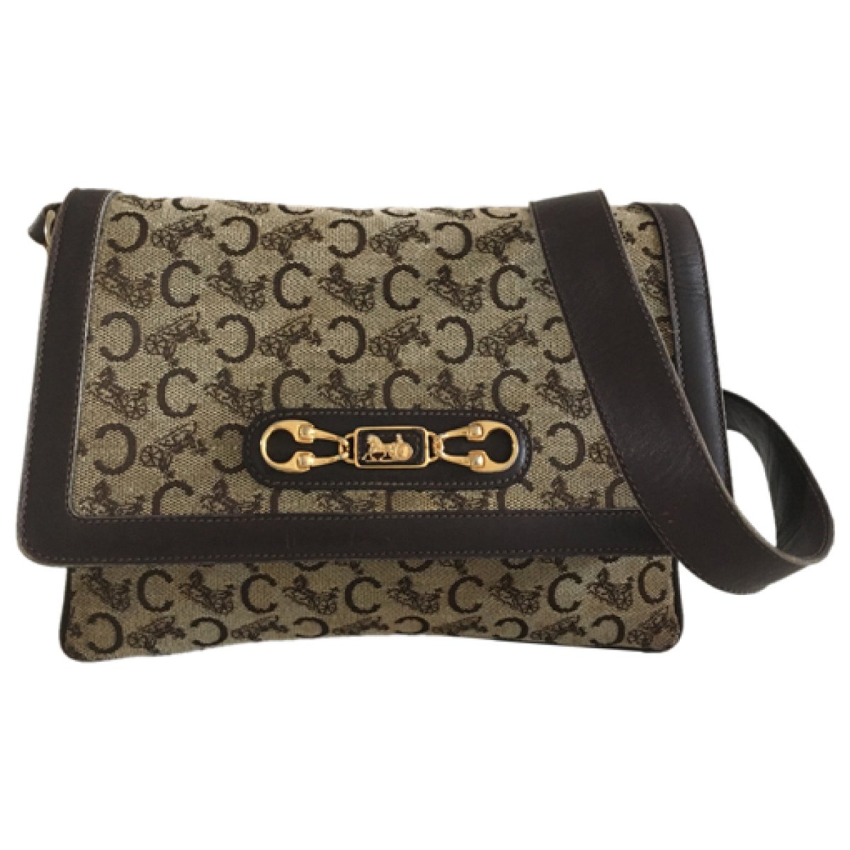 Triomphe Maillon Chain cloth handbag