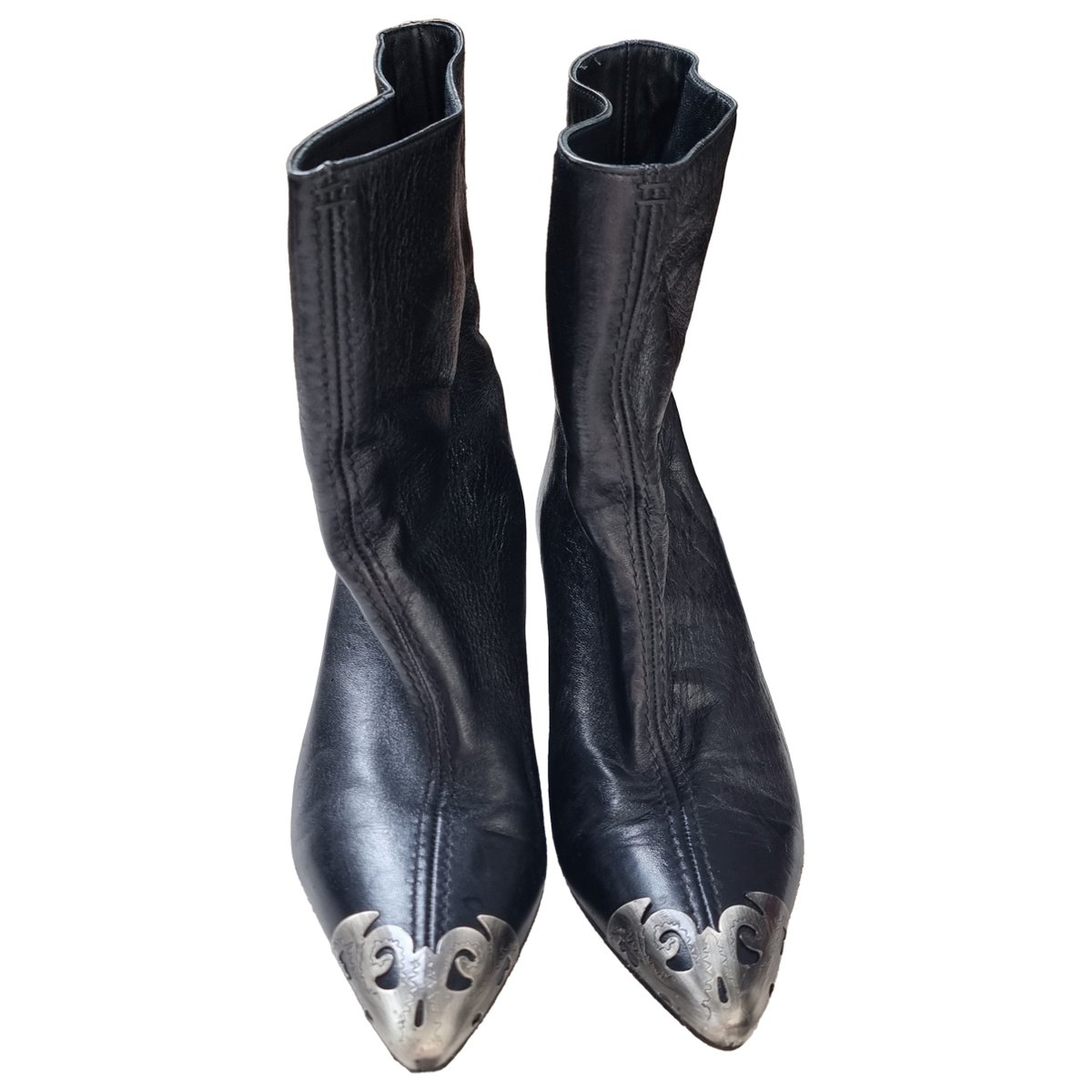 Mods Neo Clous leather cowboy boots