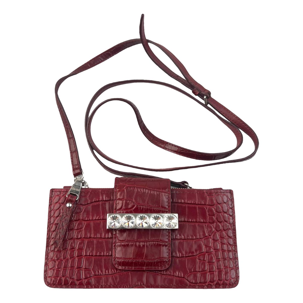 My Miu leather handbag