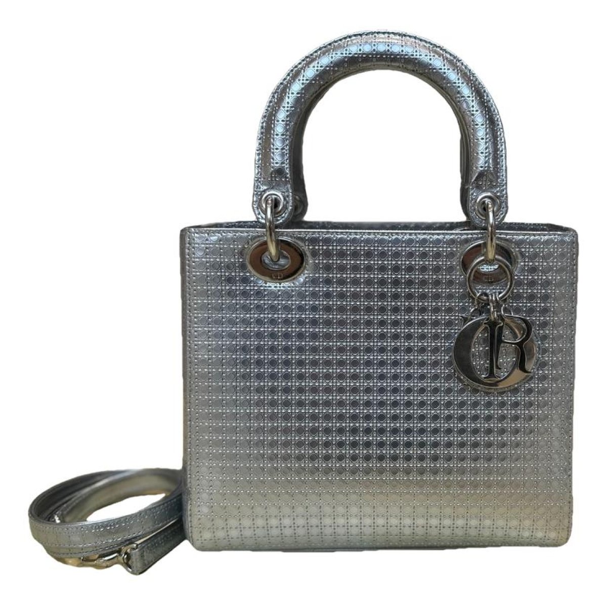Lady Dior leather handbag