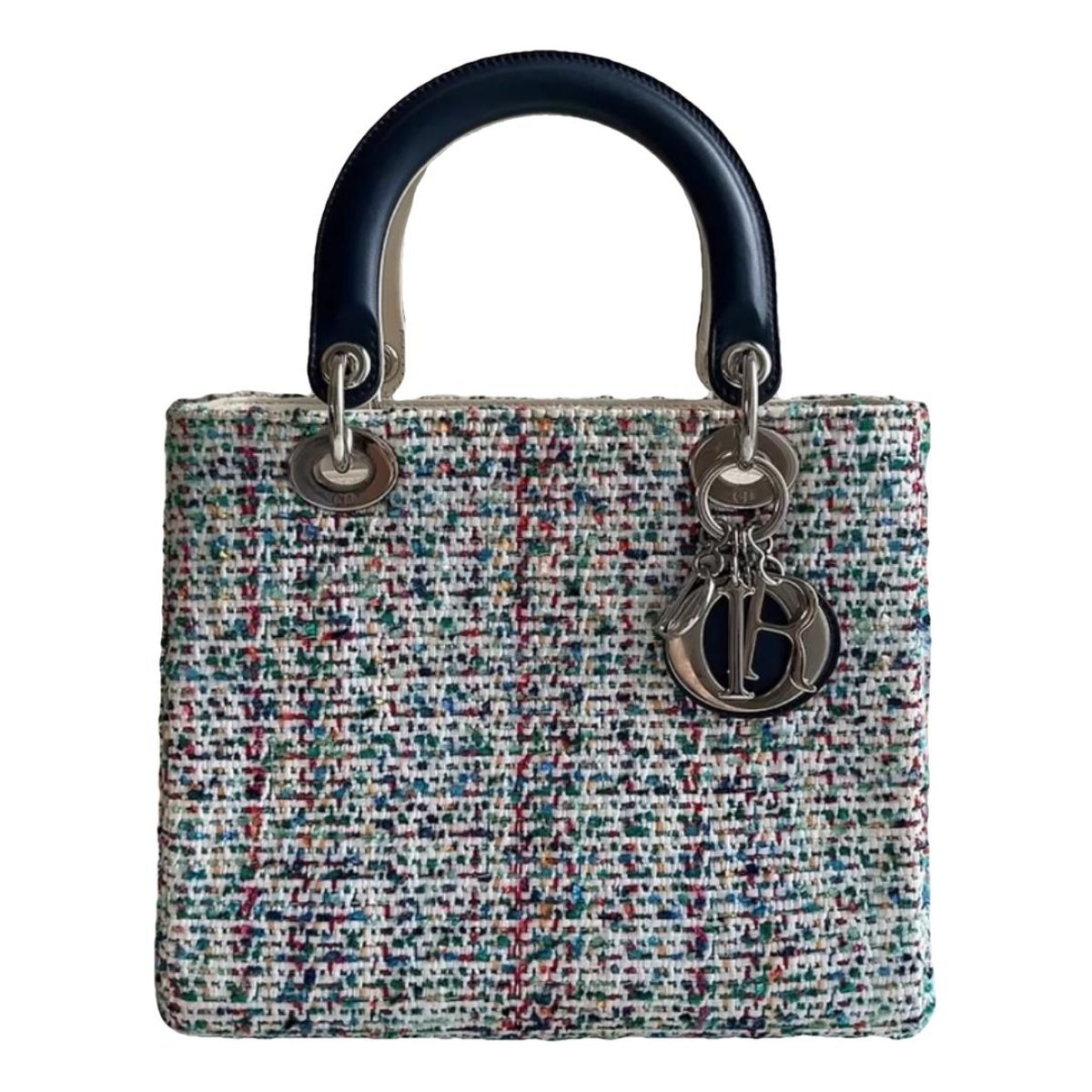 Lady Dior wool handbag