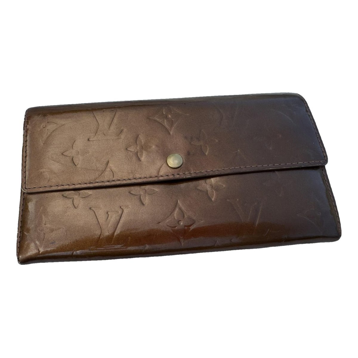 Sarah patent leather wallet