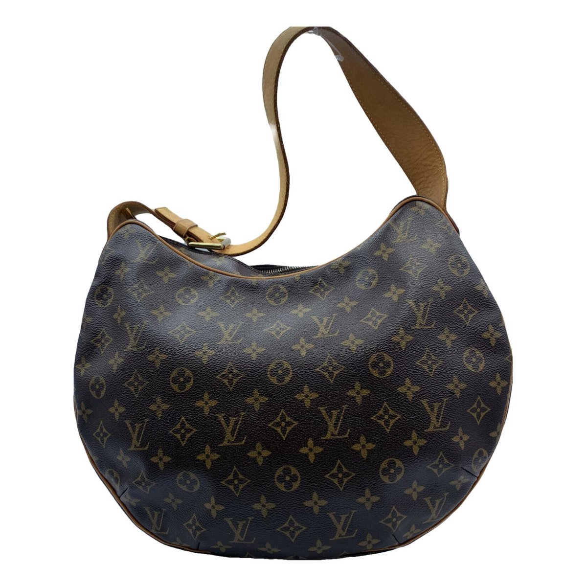 Croissant leather handbag