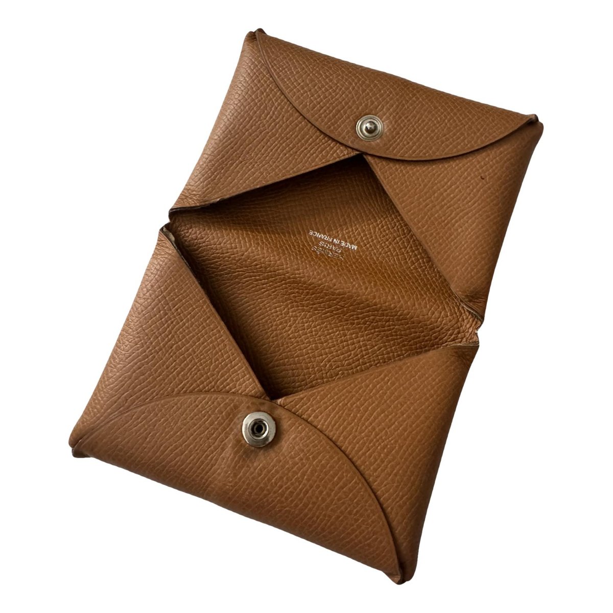 Calvi leather card wallet