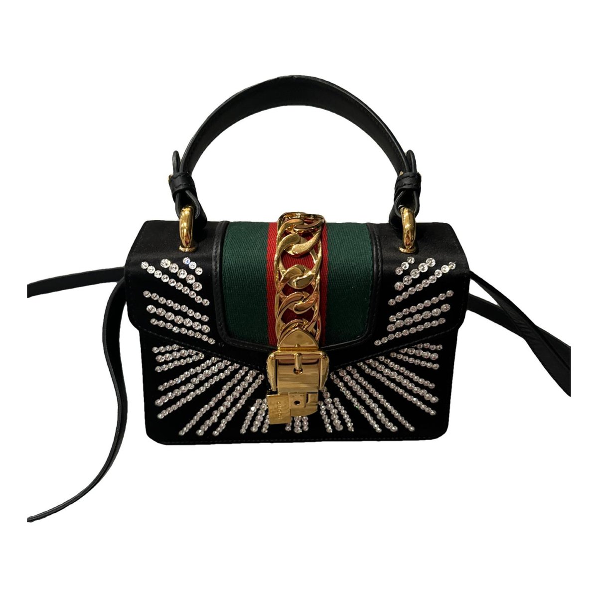 Sylvie silk handbag