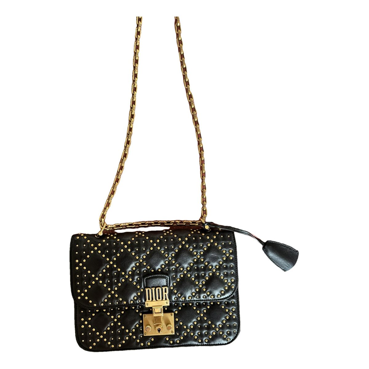 DiorAddict leather clutch bag