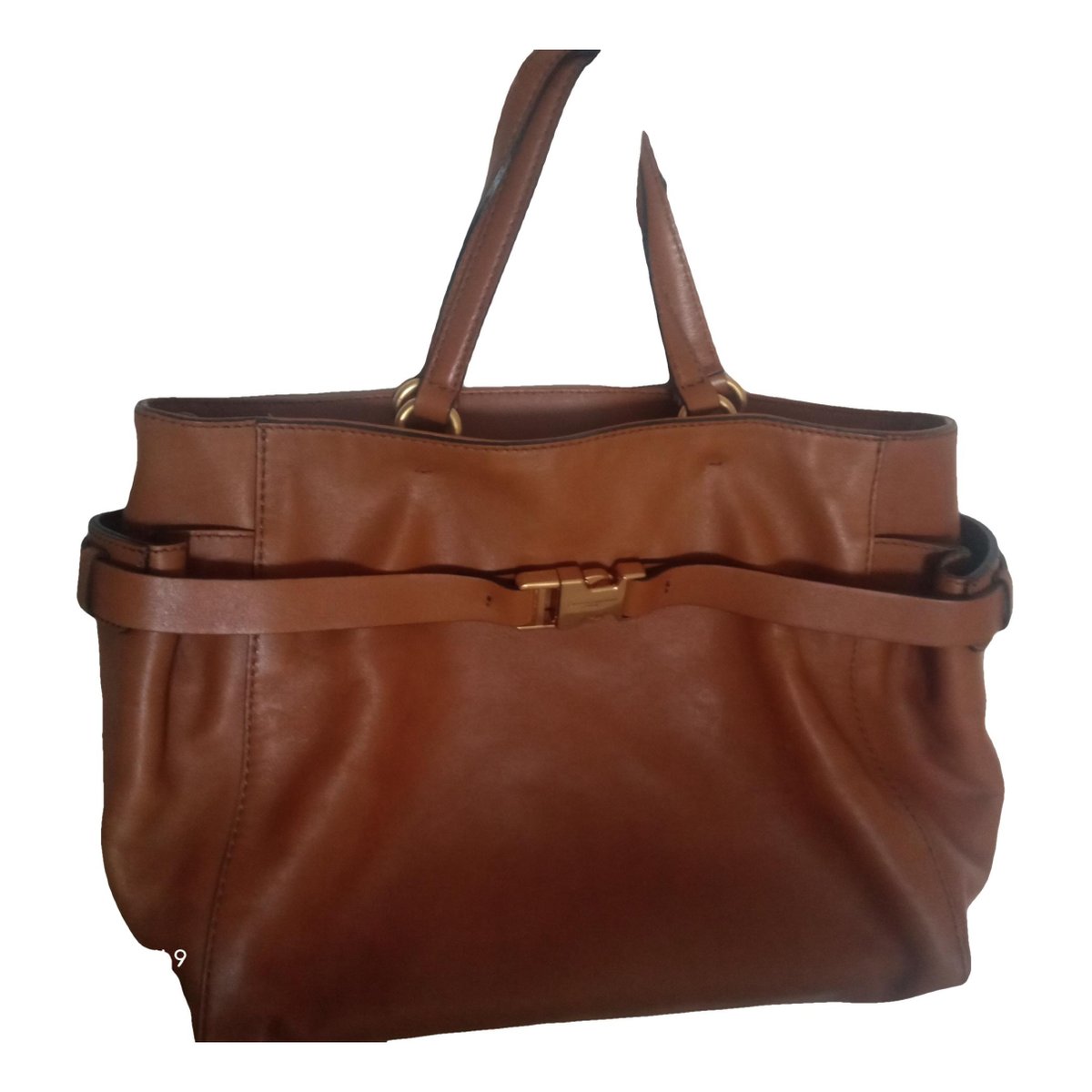 Leather handbag