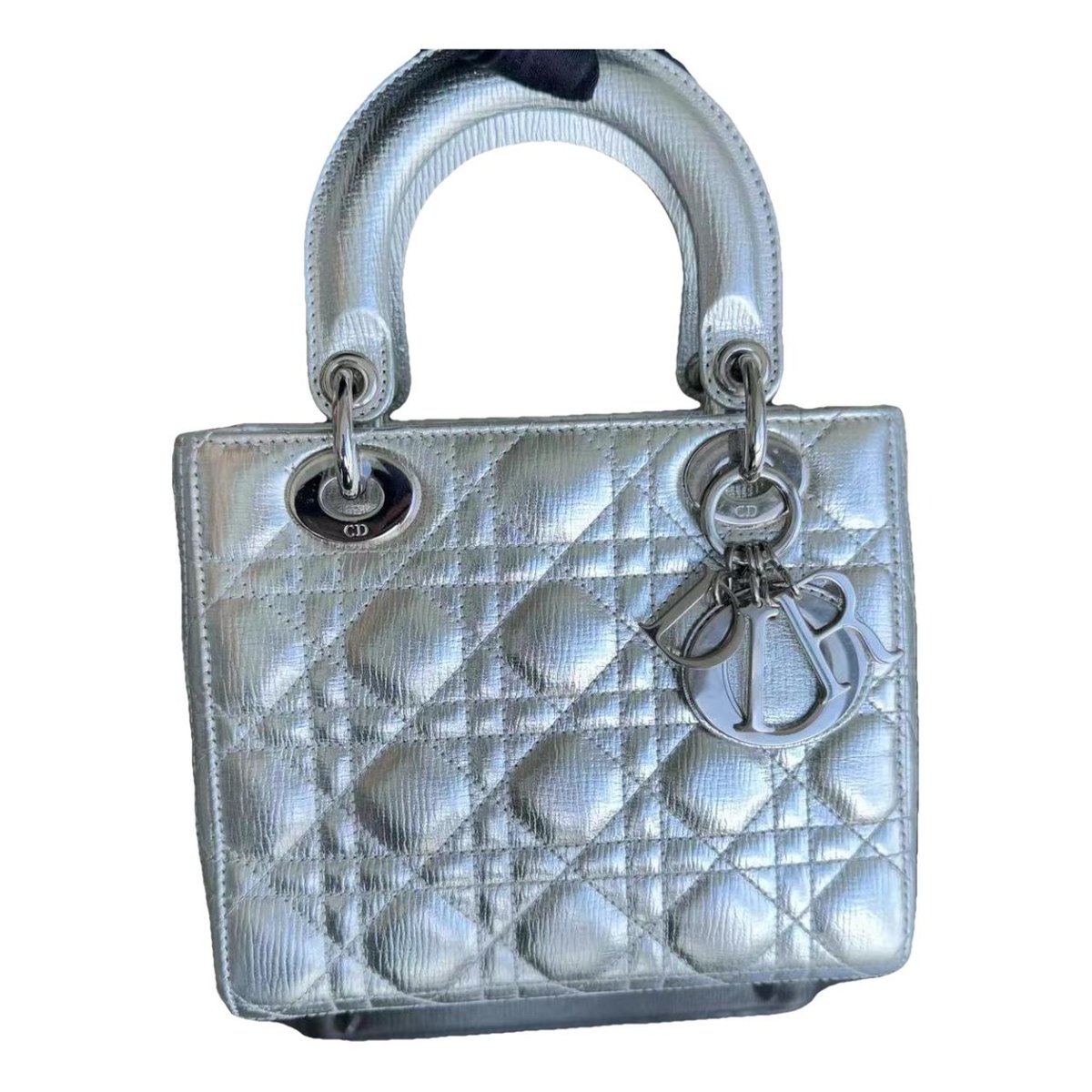 Lady Dior leather handbag