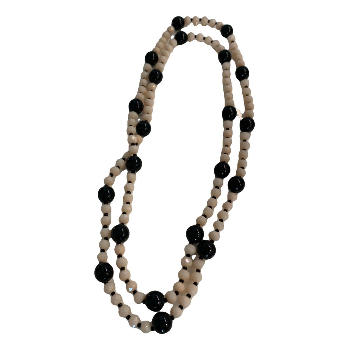 Onyx long necklace