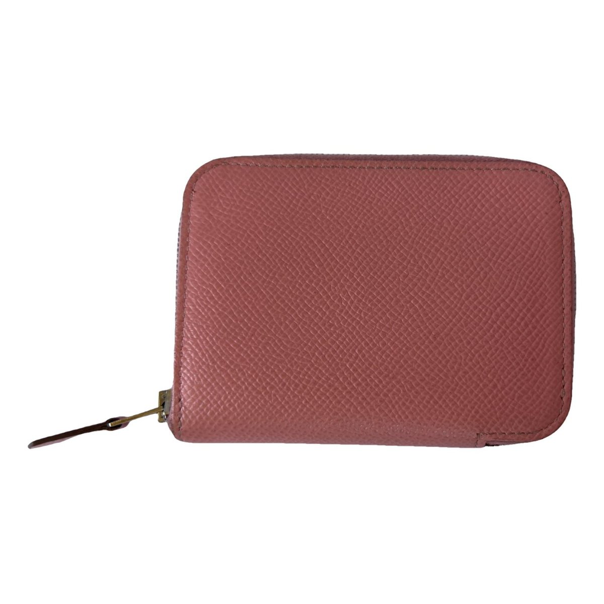 Silk'in leather wallet