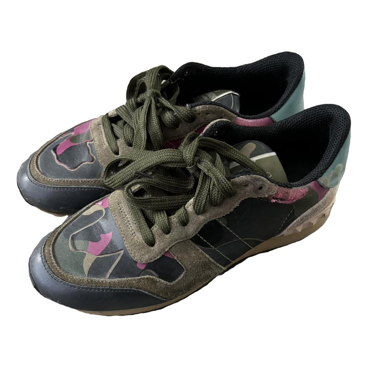 Rockrunner leather trainers