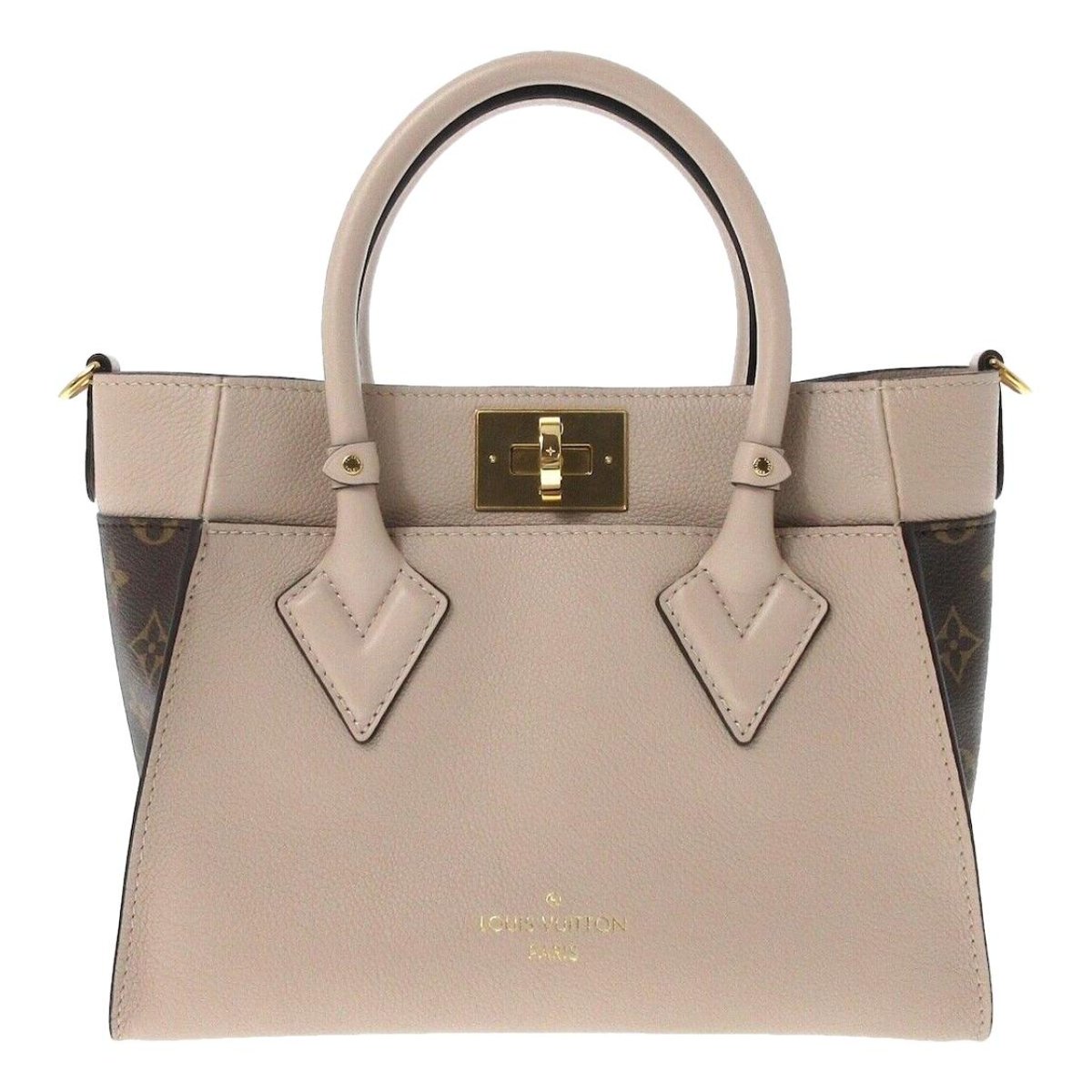 On My Side leather handbag