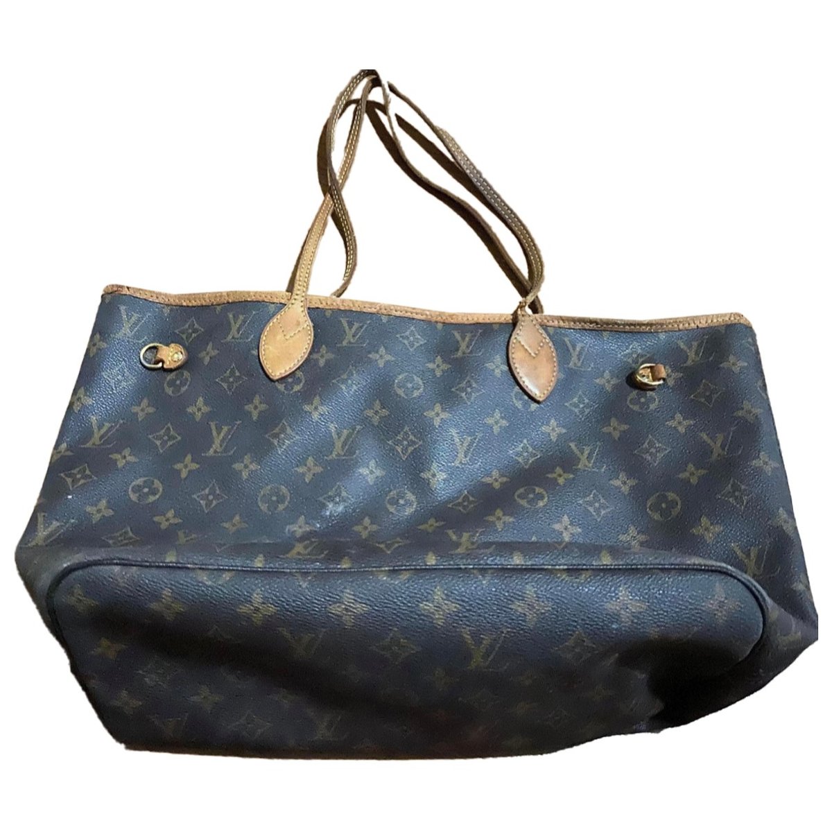 Neverfull leather tote