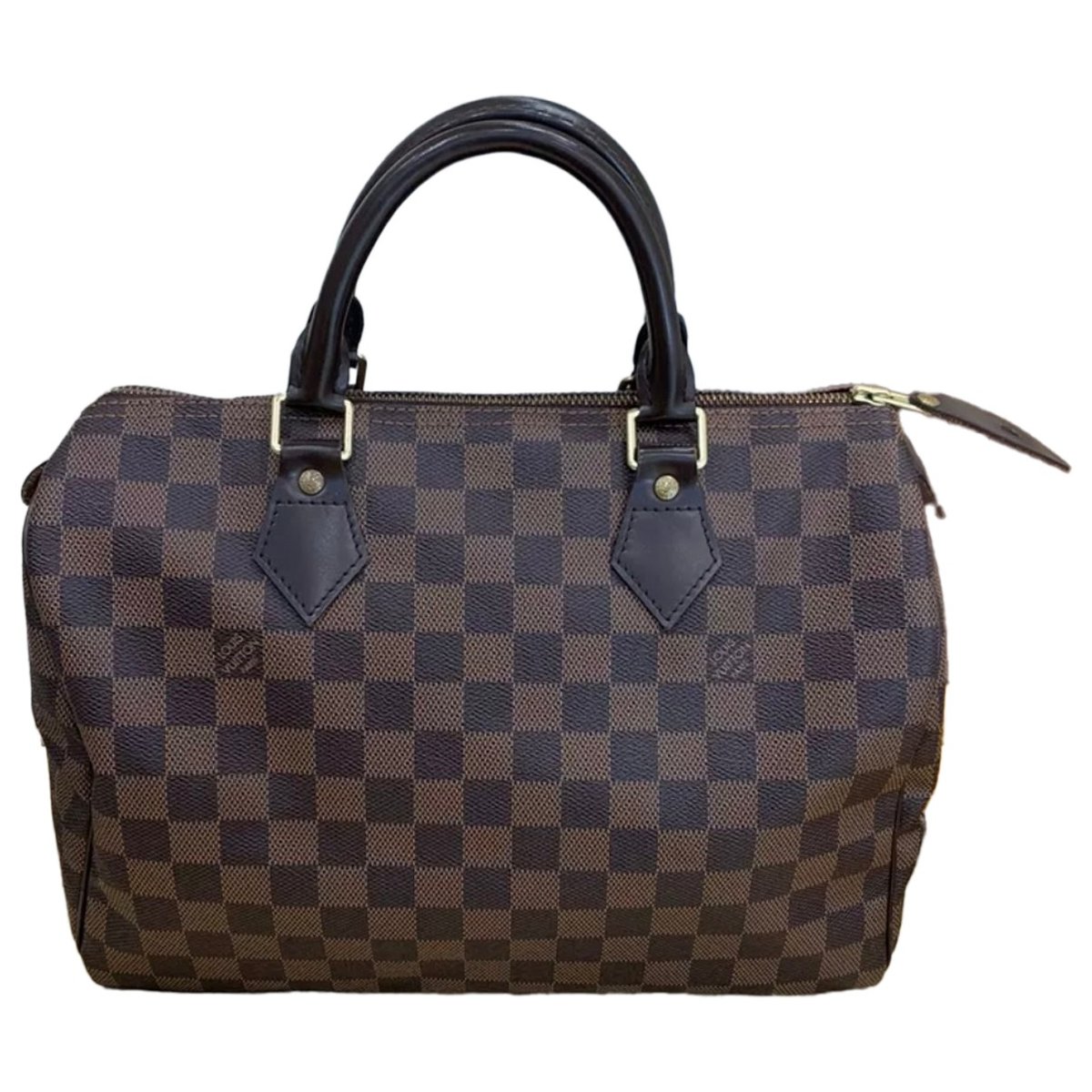 Speedy leather handbag