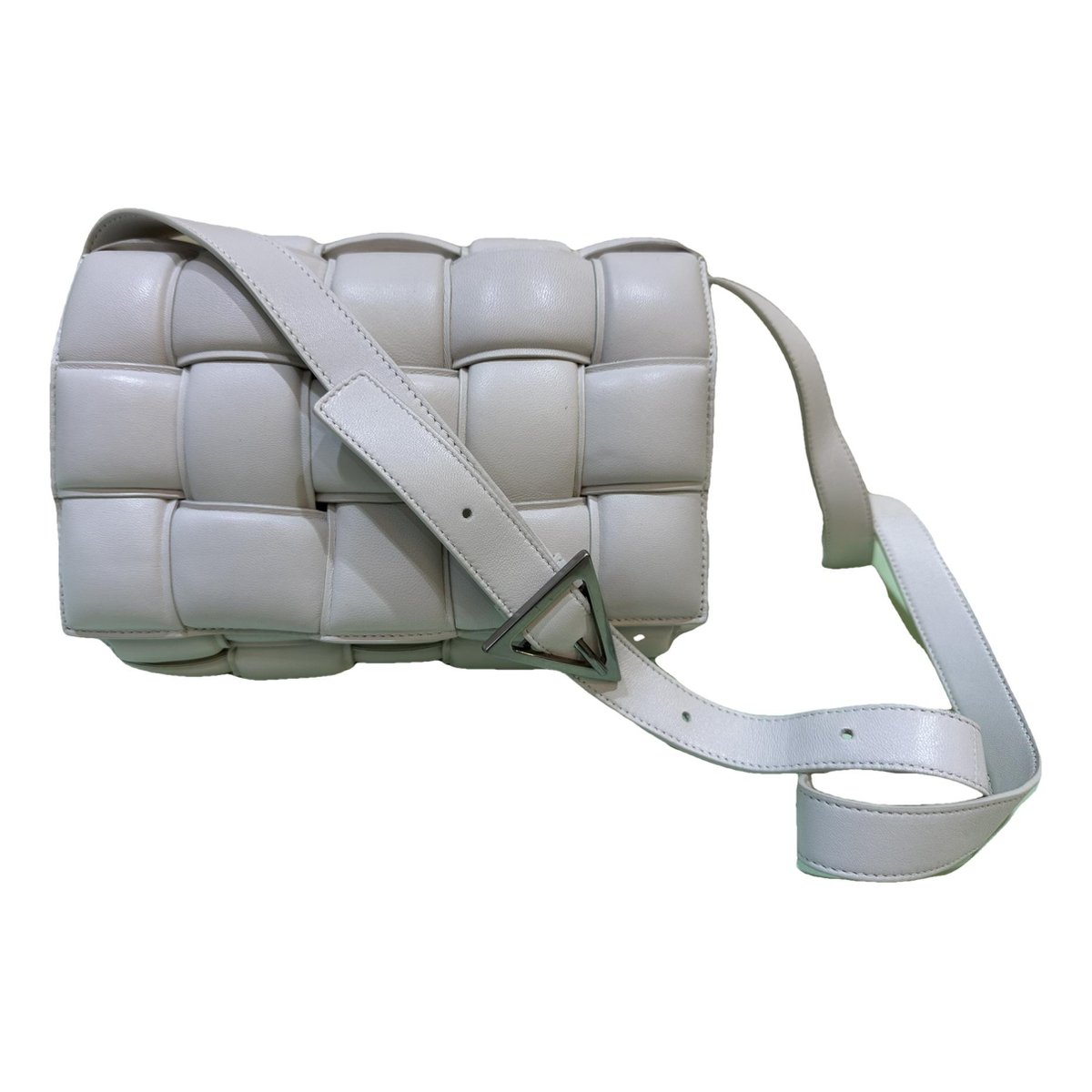 Cassette Padded leather crossbody bag
