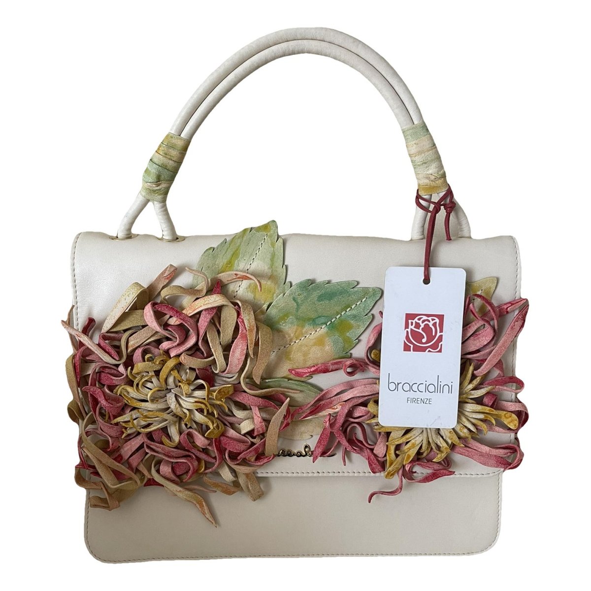 Leather handbag