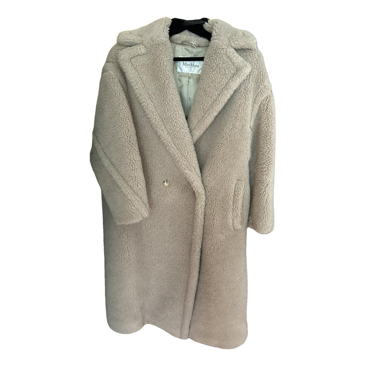 Teddy Bear Icon wool coat