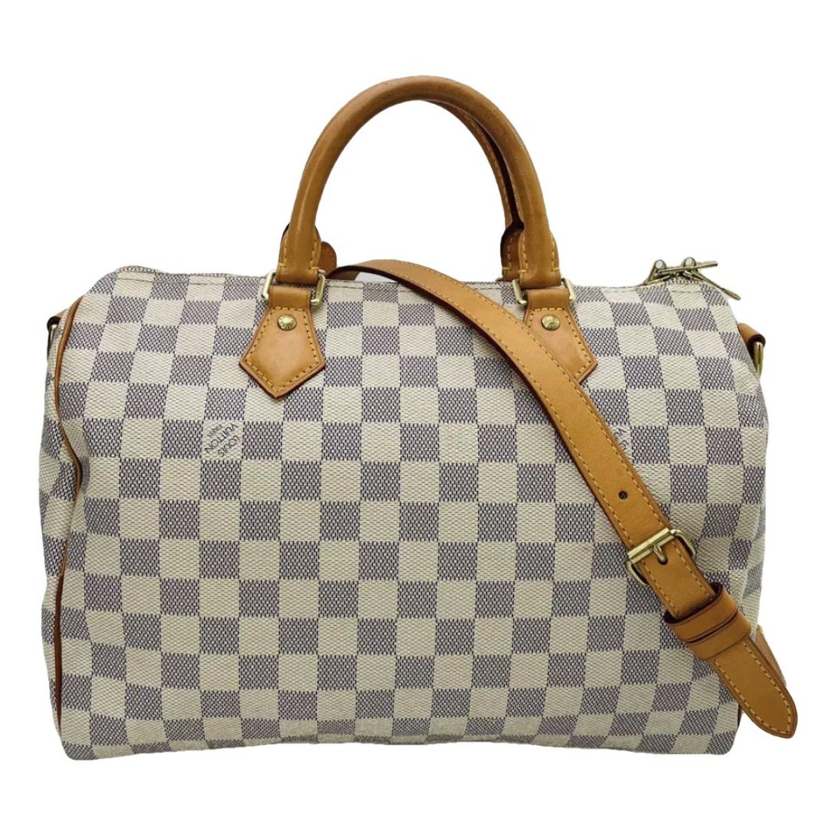 Speedy leather handbag
