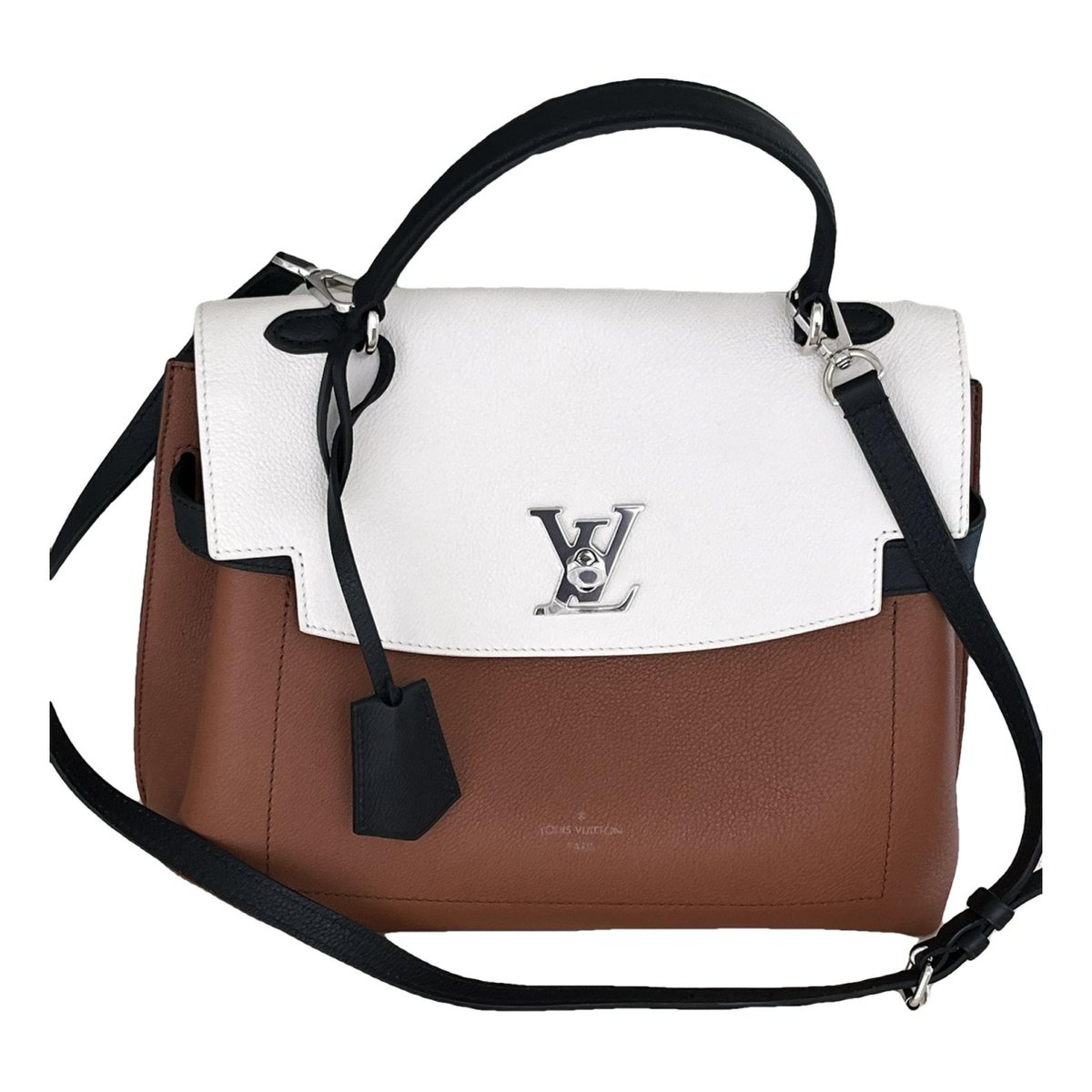 Lockme leather handbag