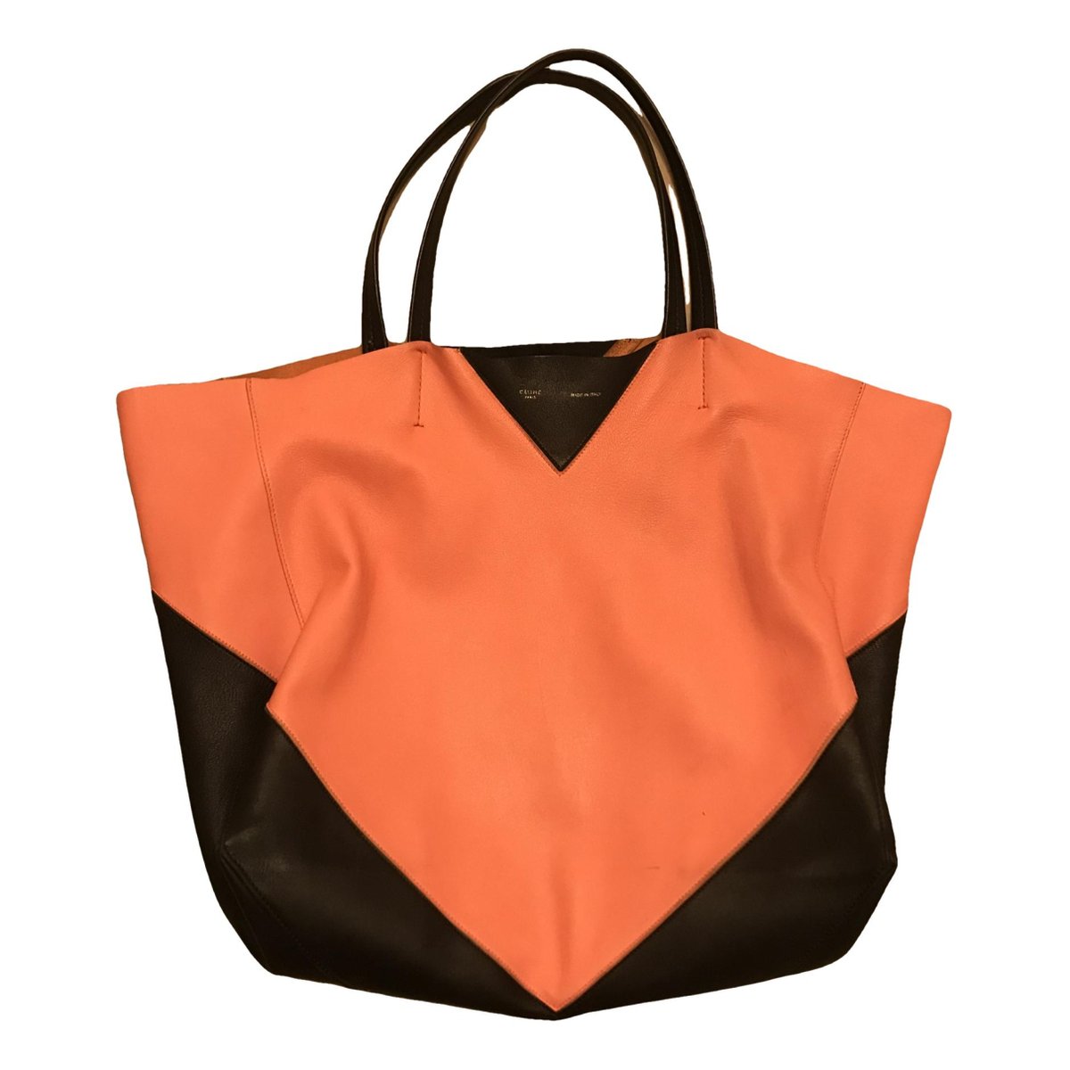Cabas Phantom leather handbag