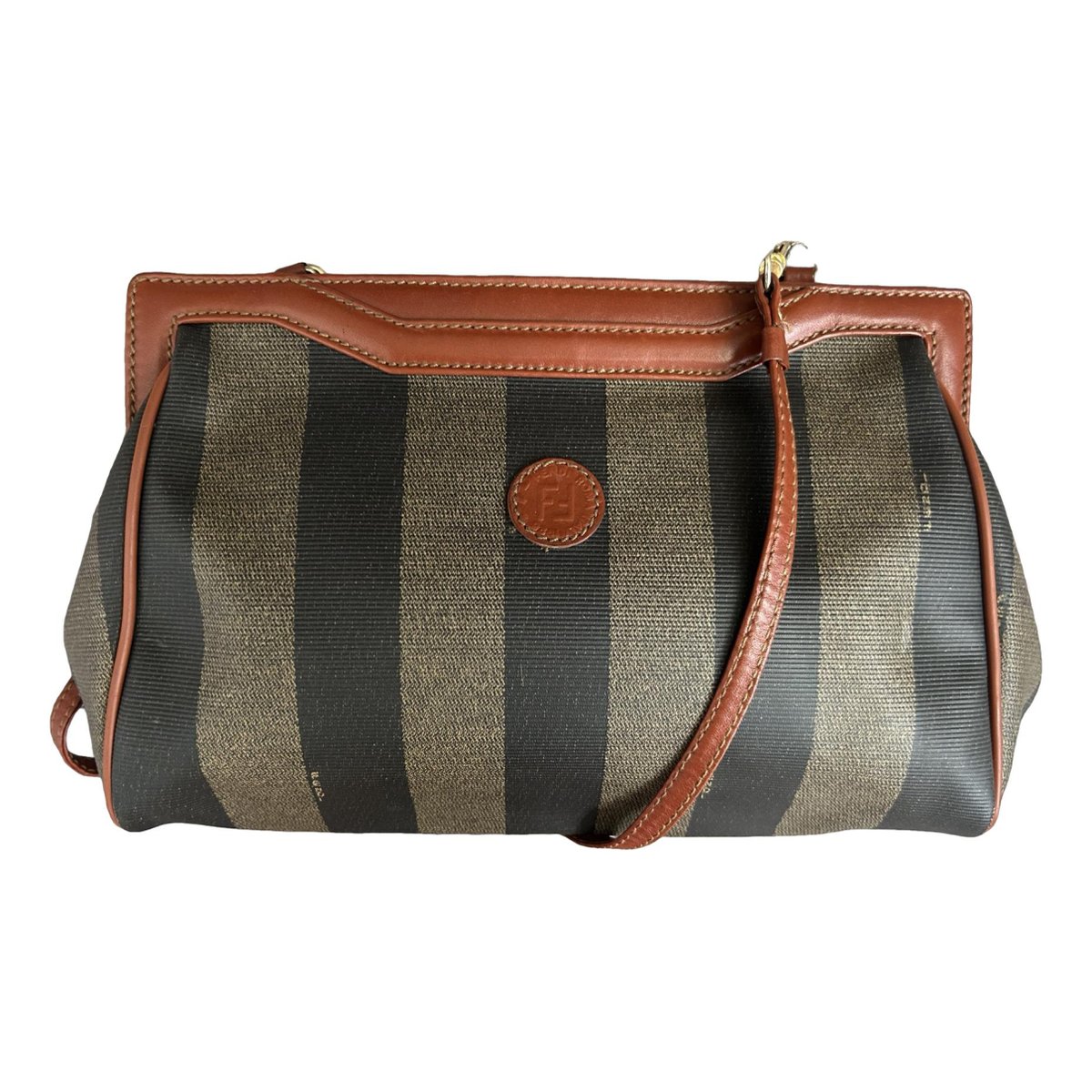Baguette leather handbag