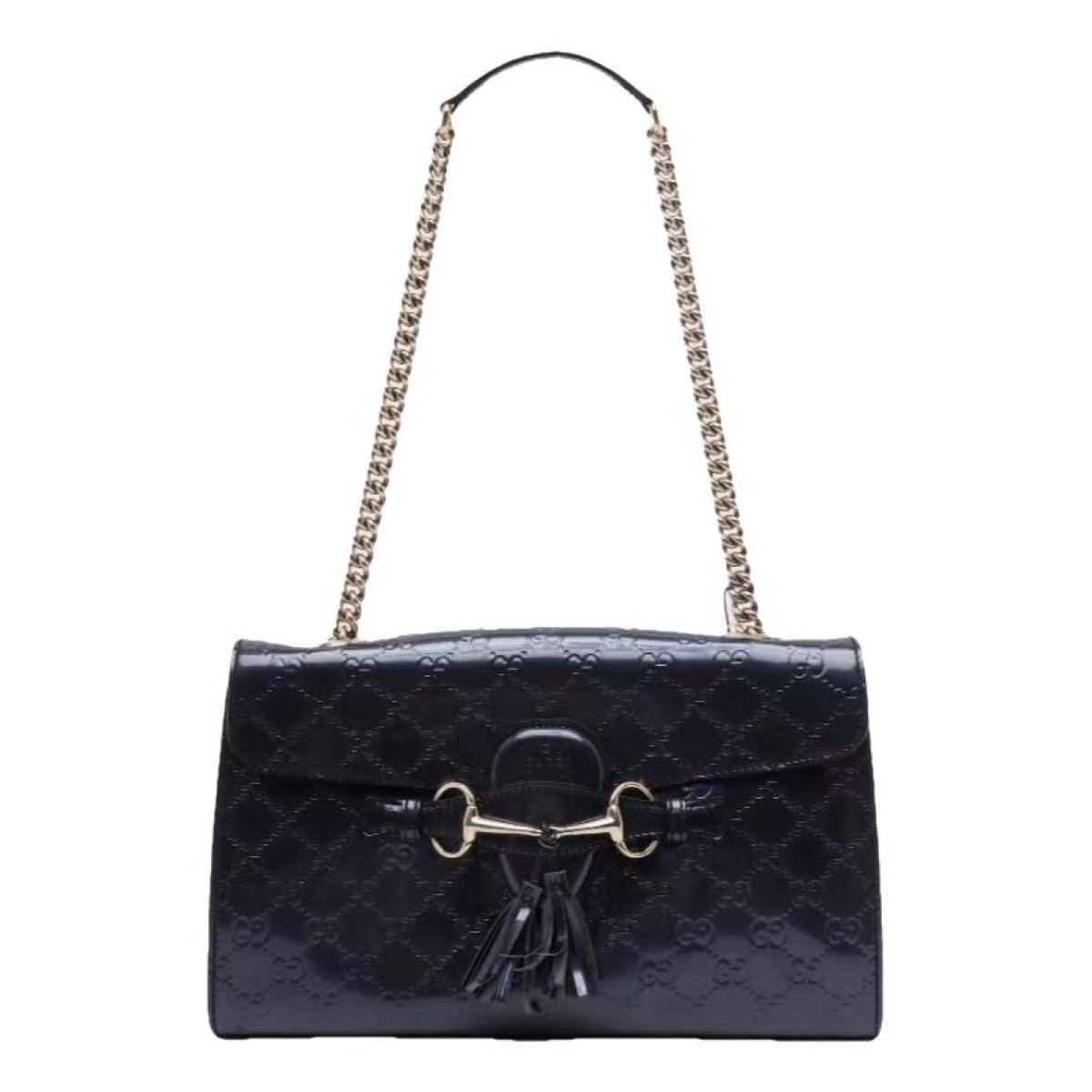 Emily patent leather handbag
