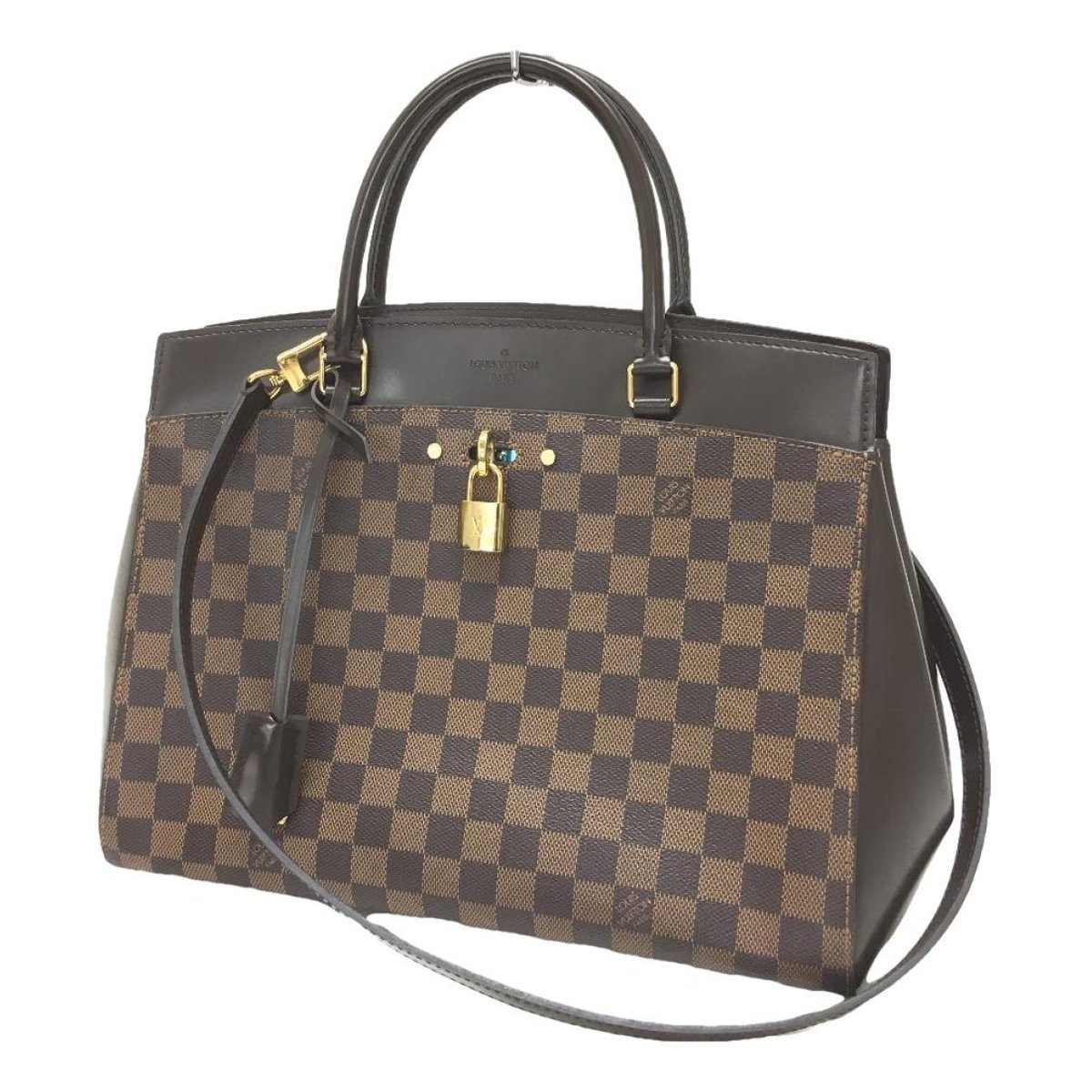 Rivoli leather handbag