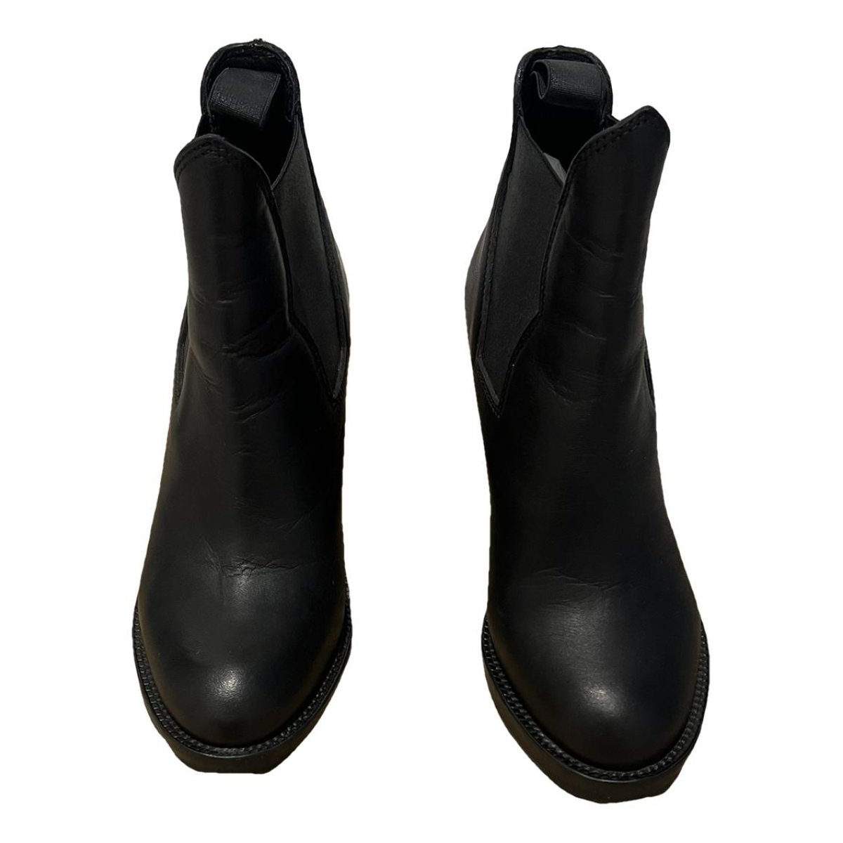 Star leather boots