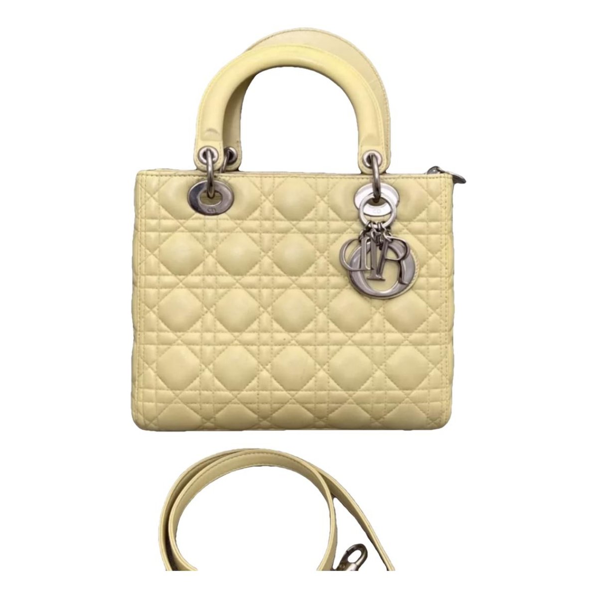 Lady Dior leather handbag