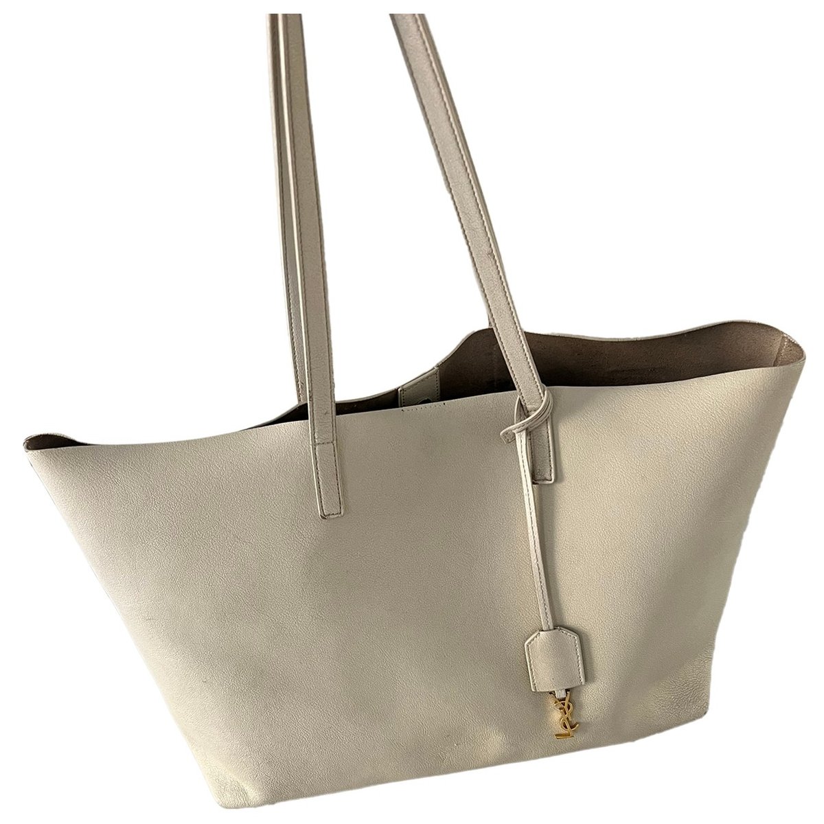 Shopping leather tote