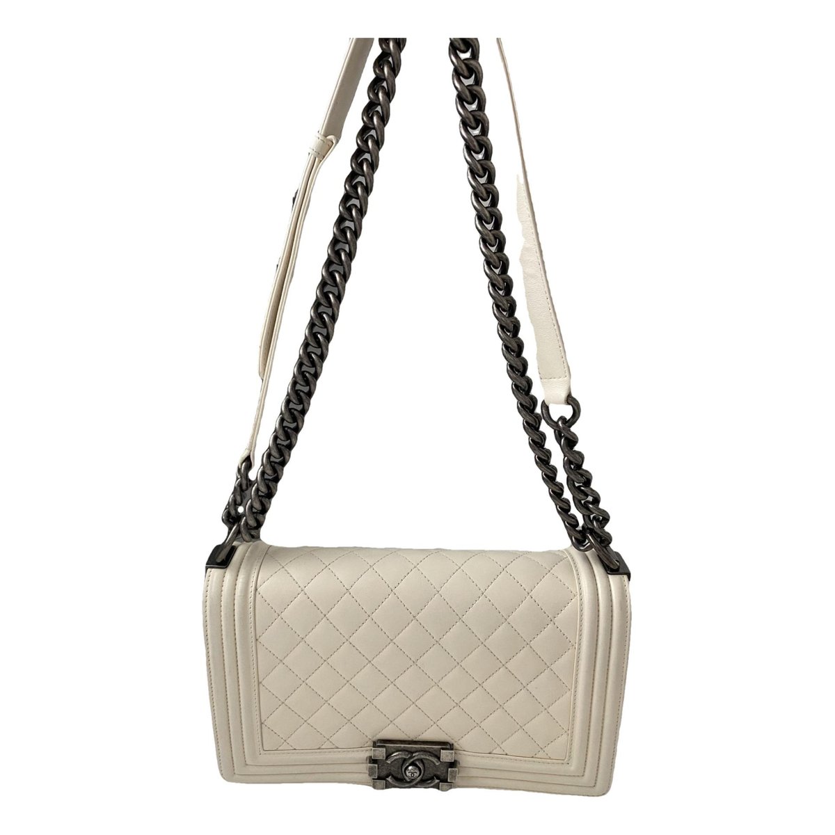 Boy leather crossbody bag