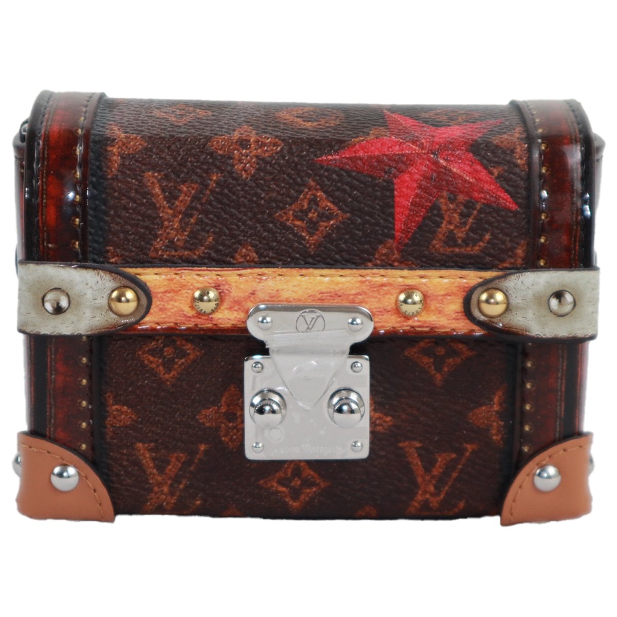 Pochette Trunk leather bag