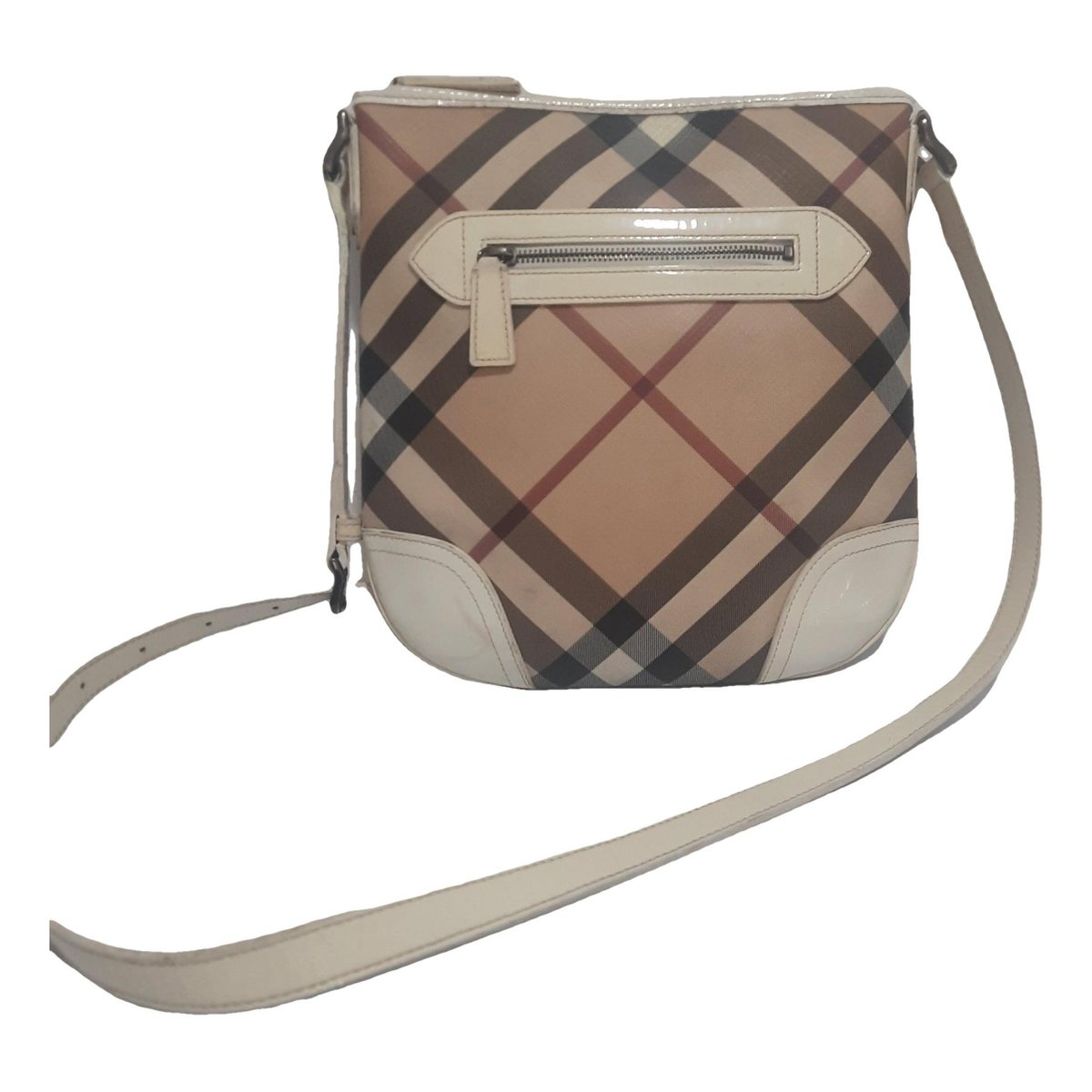 Dryden patent leather crossbody bag