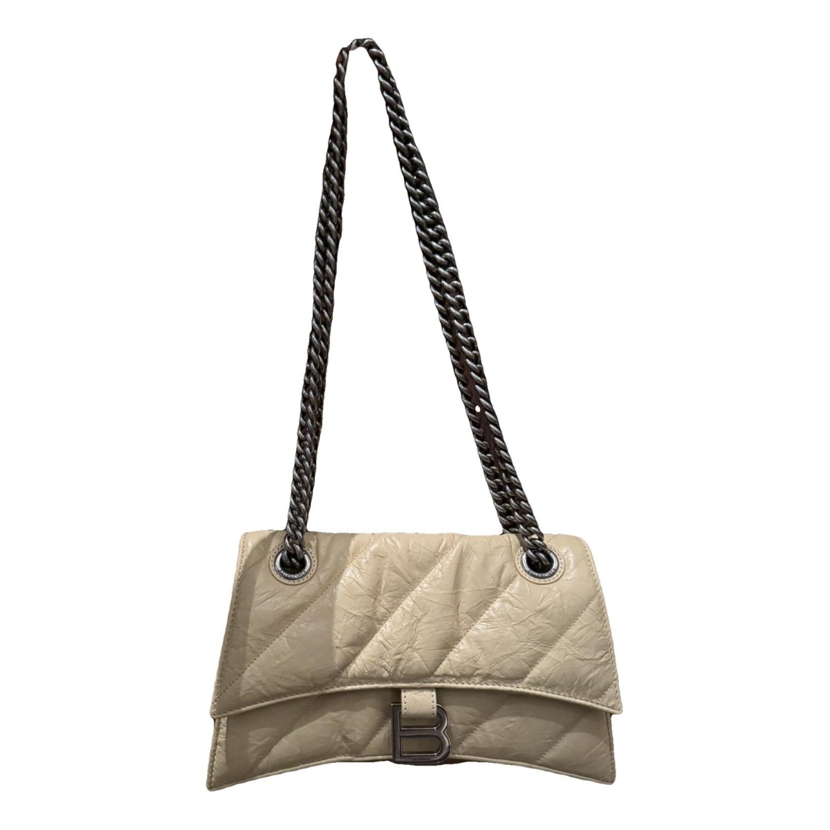 Crush leather crossbody bag