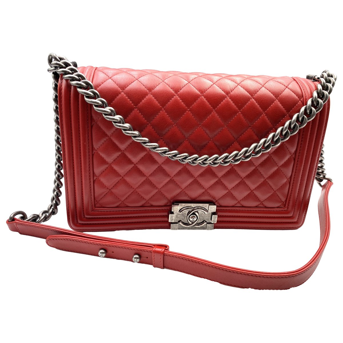 Boy leather handbag