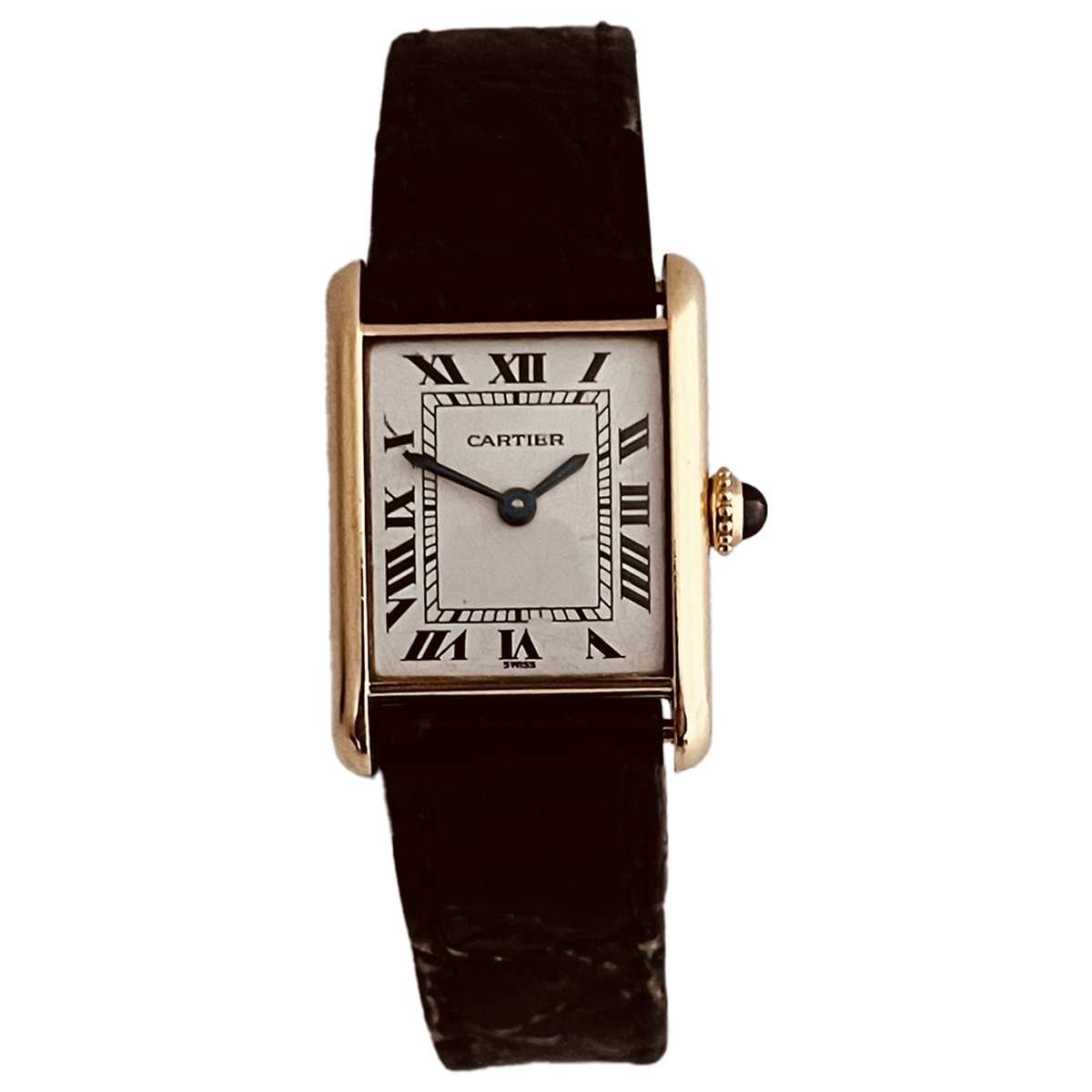 Tank Louis Cartier yellow gold watch