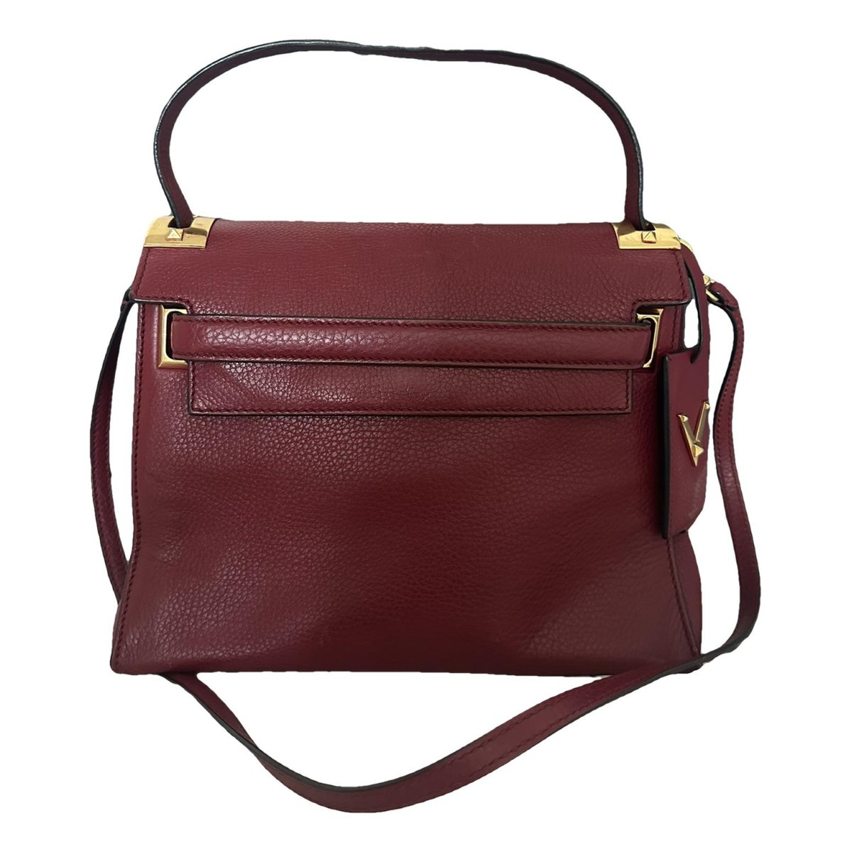 My Rockstud leather handbag